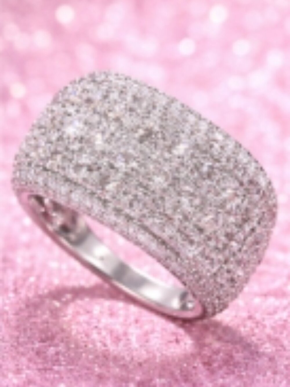 BRIDAL ENGAGMENT WEDDING RING - Picture 5 of 6